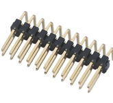 2.0MM 雙排 90° DIP 排針 生產
