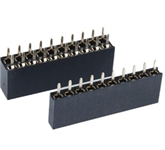 2.54MM U型 180° DIP 排母 生產