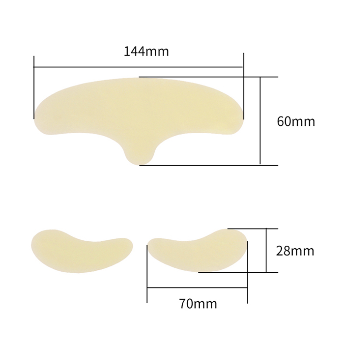 LMZ335硅膠額頭貼3D硅膠膜防皺貼
